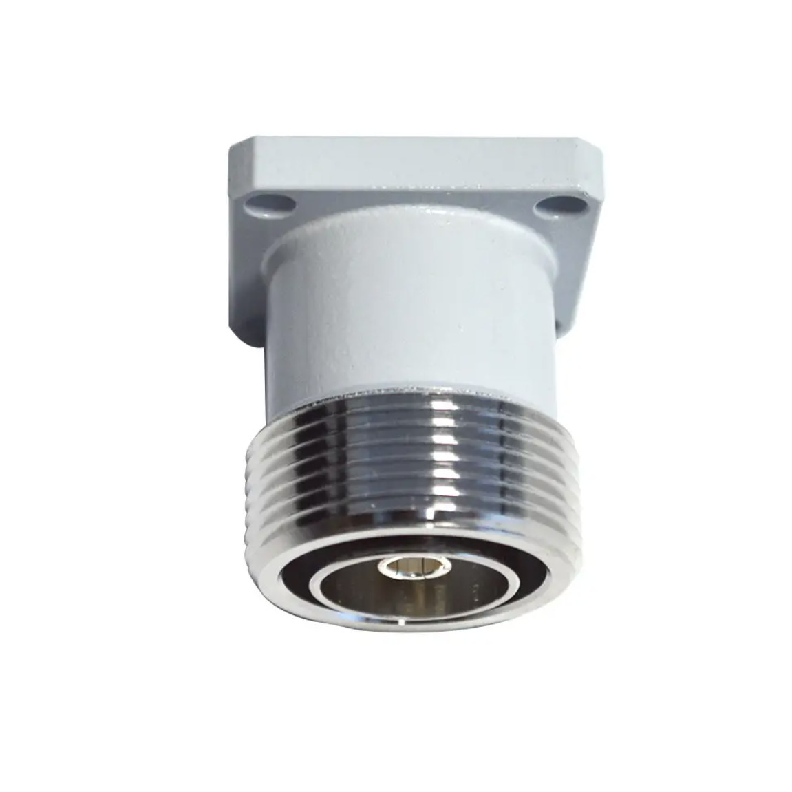 Rf Coaxial Connector 7/16 Din Female Flange Adapter