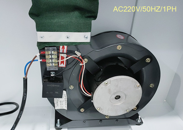 2 Side Blowing Powder Mill Air Shower With Dust Collector
