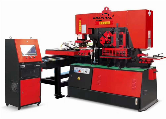 4KW Sheet Metal Ironworker 45 Ton Customized Voltage Low Failure Rate