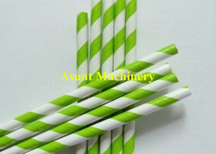 Full Automatic Single Screw PP PE Drinking Straw / Cotton Stick Making Machine
