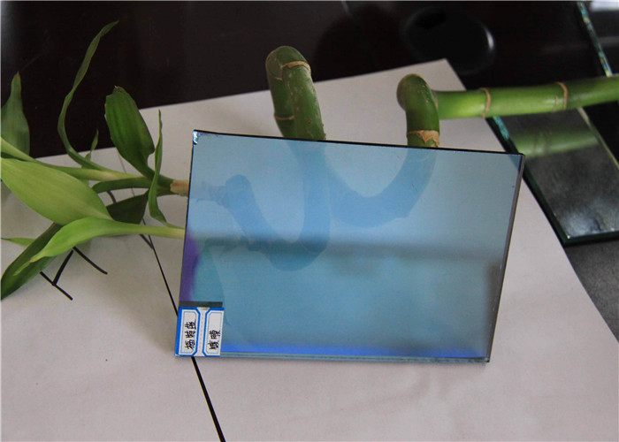Multicolor Reflective Float Glass With Good Sight Shading Function CE Approved
