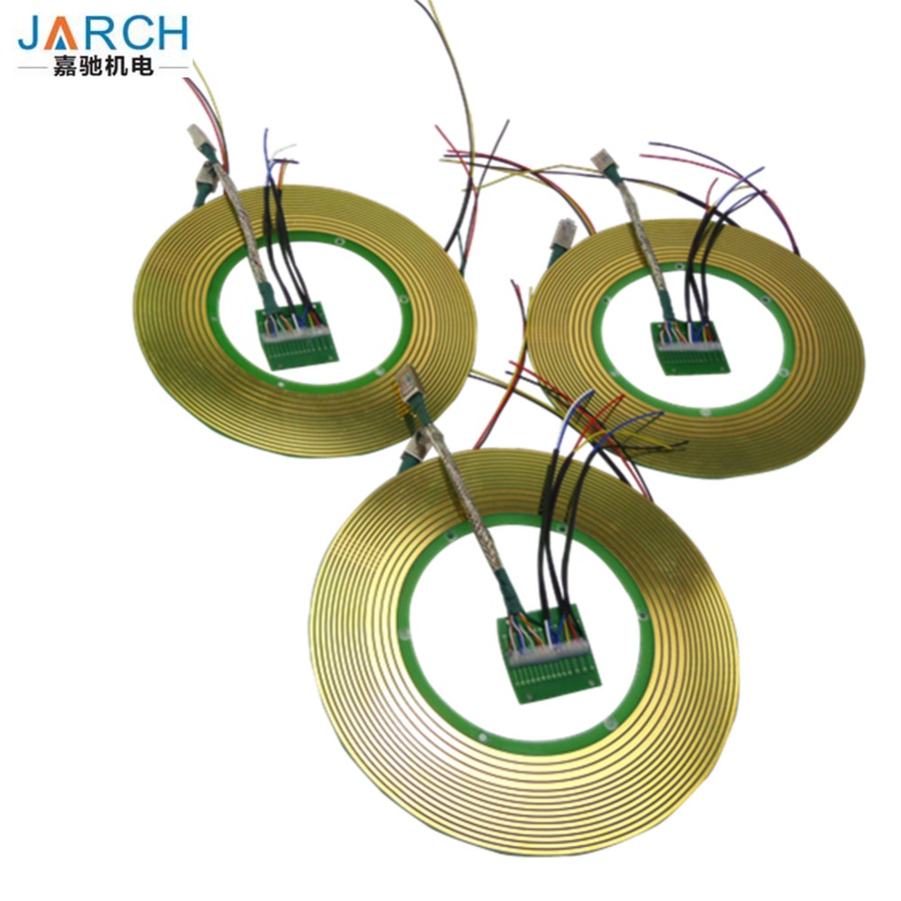 Ss304 Stainless Steel with round Head Code Multiple Passages Flange connection Hydraulic Rotary Union