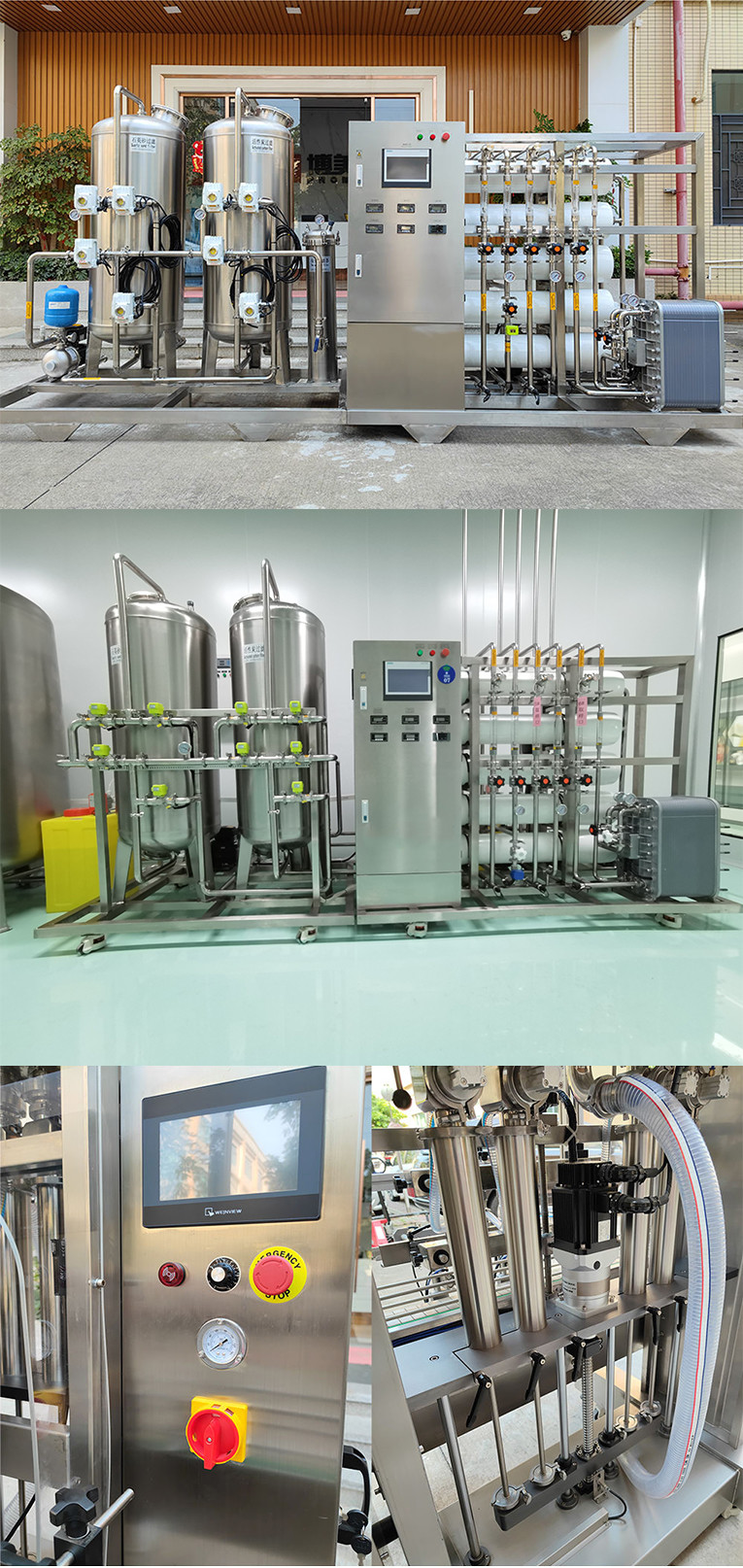304 Stainless Steel Frame Structure Industrial Water Ionizer for Effective Water Treatment