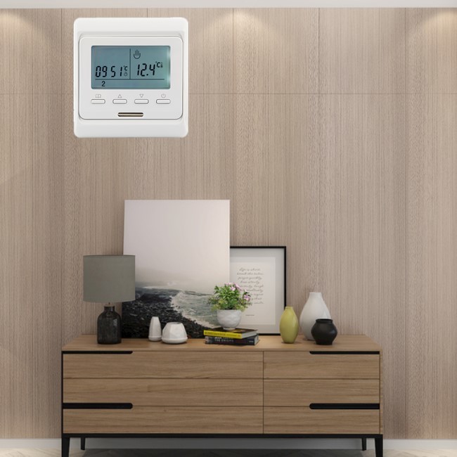 NCT Sensor Electric Underfloor Heating Thermostat With 6 Time & 6 Temp Per Day