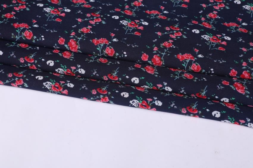 90gsm Polyester Chiffon Fabric Printed Aop 75Dx48S