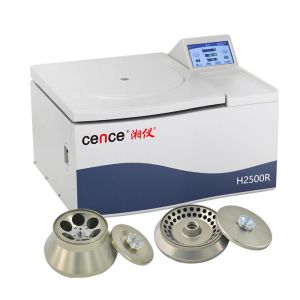 Cence Refrigerated Centrifuge Machine Classic H2500R Max Capacity 6x100ml Angle