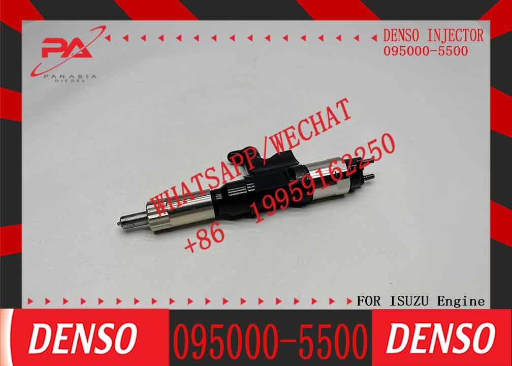 Diesel fuel common rail injector 8-97367552-5 095000-5500 for ISUZU 4HK1 6HK1