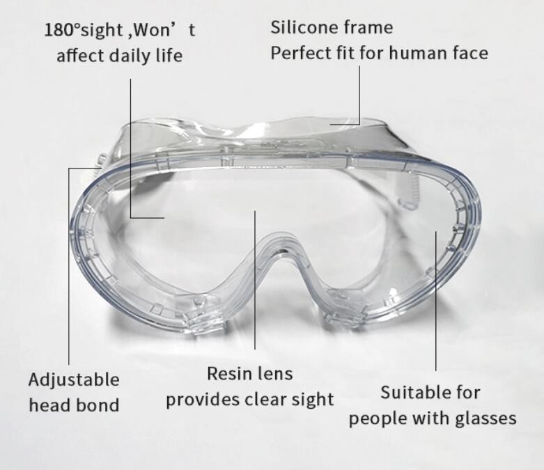Fogging Prevention Safety Eye Protection Goggles