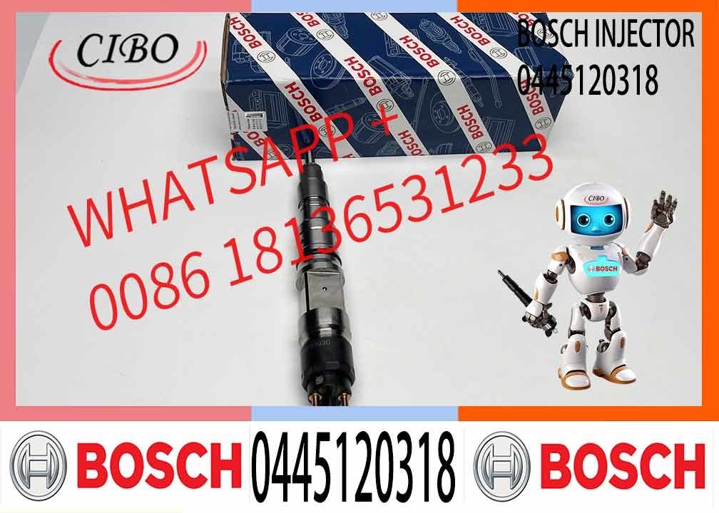High Quality DONGFENG TRACTOR TRUCK Diesel Fuel Injector Common Rail Injector 0445120318