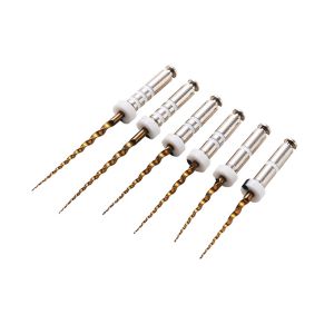 China NITI Endo Rotary Files Size D1 / D2 / D3 For Removing Root Canal Filling Materials on sale