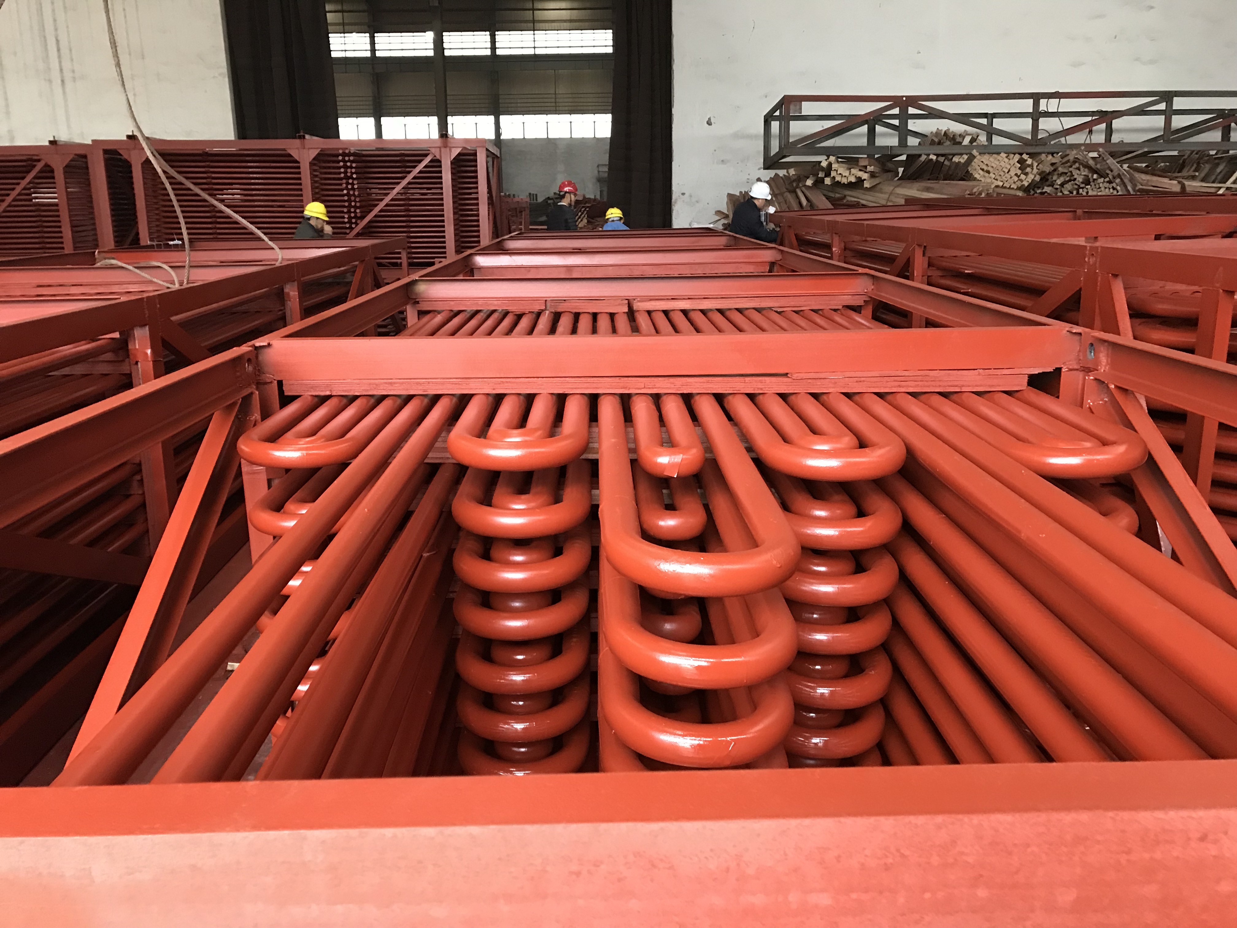Gas Water / Gas Fire Steam Boiler Spare Parts Superheater In Thermal Power Plant