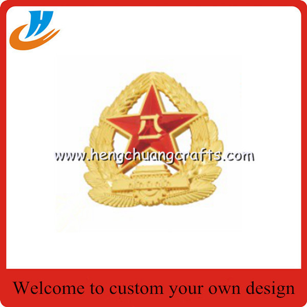 Russia badge,police pin badge,gold metal lapel pin large wholesale