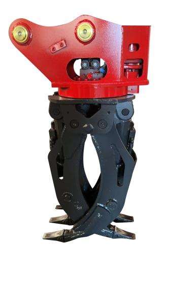 Hydraulic Grapple Cat Doosan Hyundai Hitachi Volvo Sany Excavator Rotating Wood