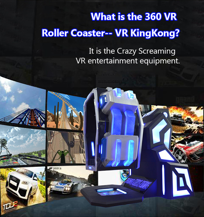 360 King Kong 9d Vr Motion Simulator With Single Seat