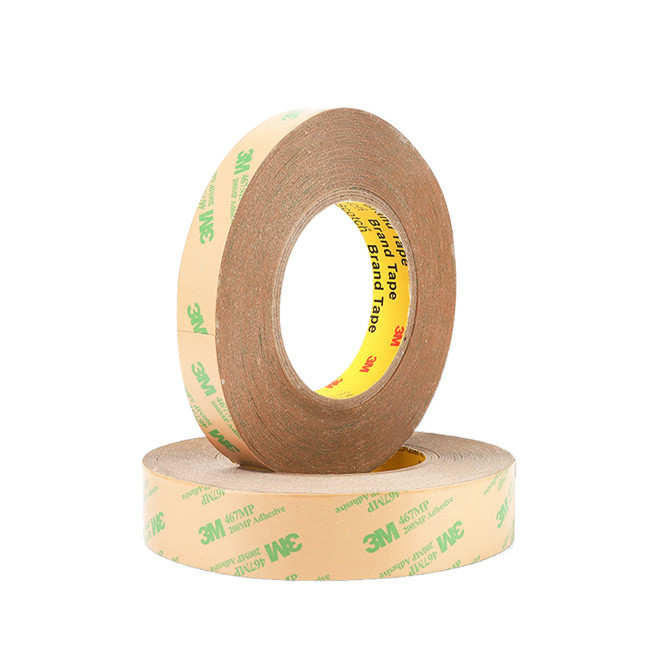 3M™ 467MP No Substrate Tape For Bonding Metal And High Surface Energy Plastics