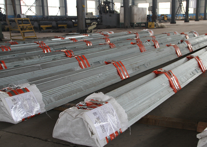 Hot Dip Galvanized Electrical Tranmsmission Tower ,Tubular Transmission Steel Tower