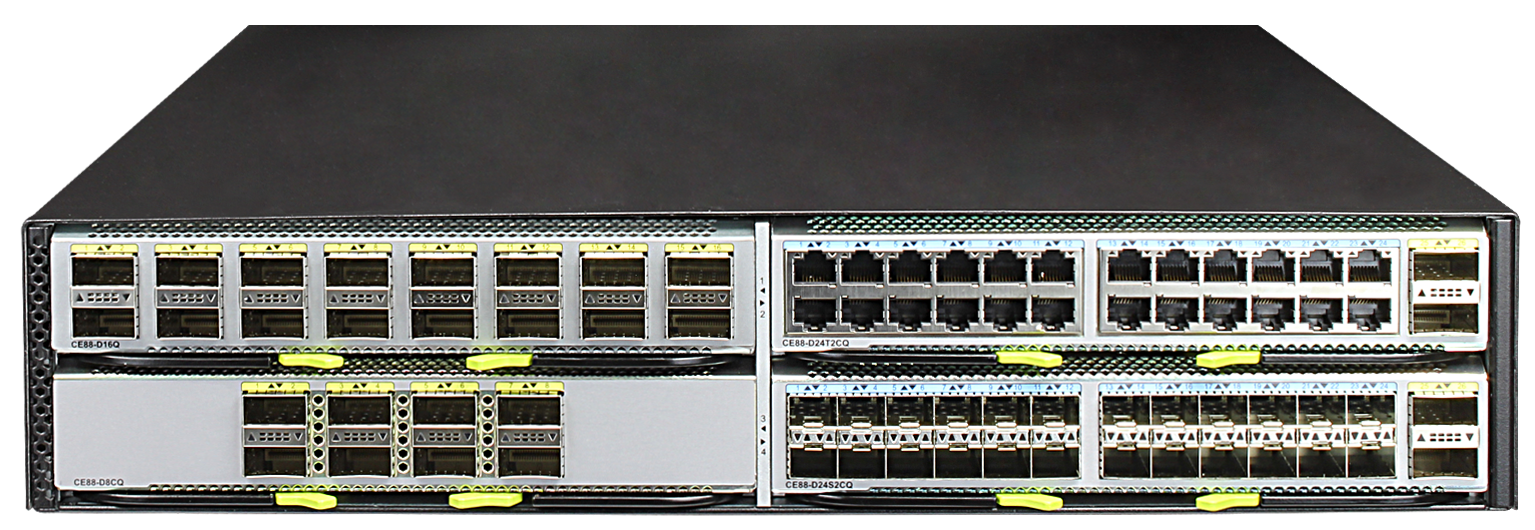 HW SWITCH 02352CHJ CE8868-4C-EI Mainframe 4 Subcard Slots No FAN Box or Power Module