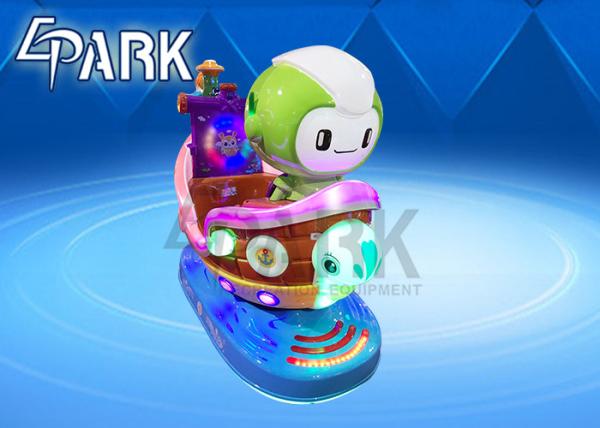 Star Warship Coin Operated Kiddy Ride Machine Video Entertainment Equipment
