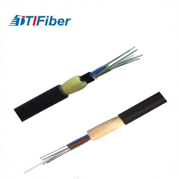 G652D ADSS Outdoor Fiber Optic Cable All Dielectric Self Supporting