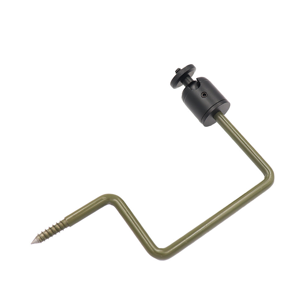 360 Degree Rotation 1/4 Inch Trail Camera Mounting Bracket For Hunting