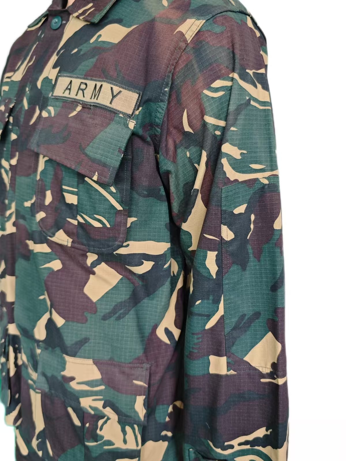 Tactical BDU Camo Field Uniform (65/35 Poly-Cotton Blend)