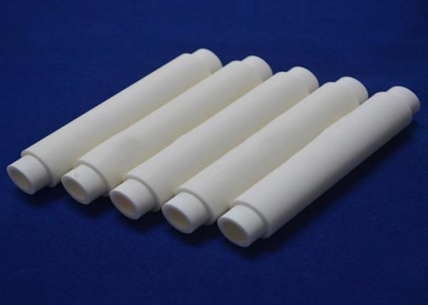 High Hardness Wear Alumina Zirconia Ceramic Tube Corrosion Resistance For