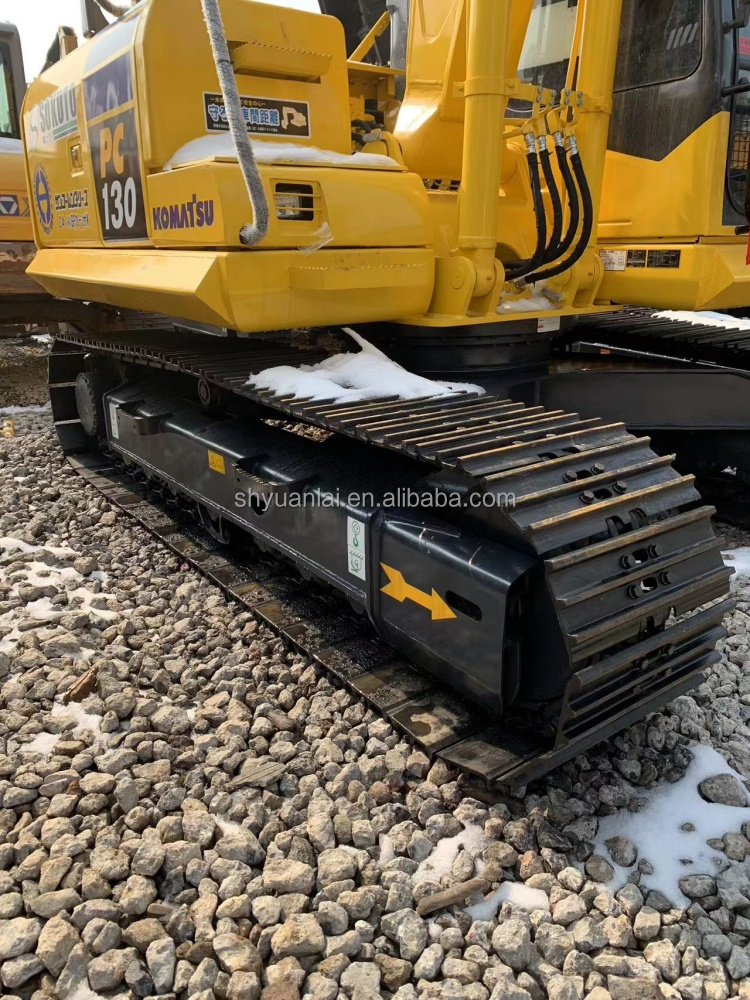 Top-Notch Komatsu PC130 Excavator with Original Hydraulic Pump and Fuel-Saving System