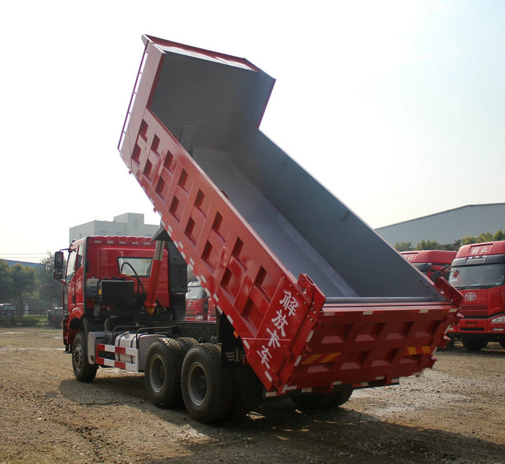 Durable FAW J6P 6x4 Self-Dumping Truck for Heavy Duty Operations Wheelbase 4300 1350mm