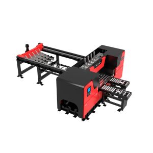  Automatic Feeding CNC Horizontal Band Saw Machine PLC Control Manufactures