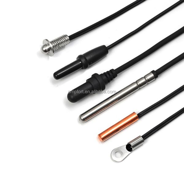 Integrated Injection Molding Waterproof NTC Temperature Sensor Probe 10k for Fish Tank Aquarium Pet Box Chiller