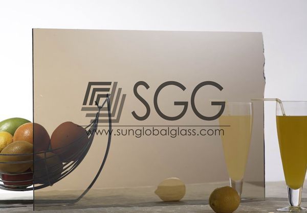 4mm/ 5mm/ 6mm/ 8mm europe bronze reflective glass