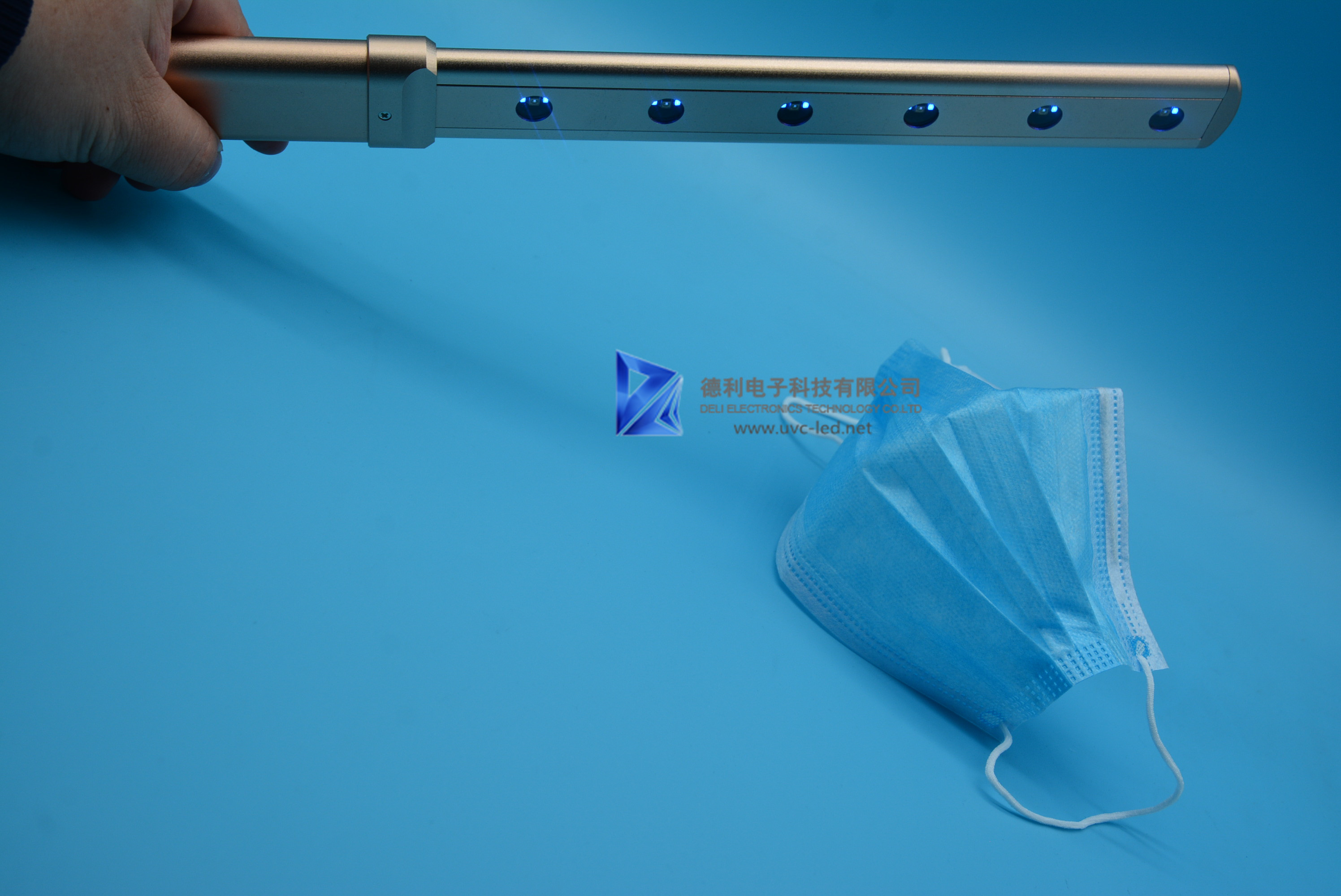 1.8W Uvc Handheld Disinfection Lamp Household Disinfection Stick Eliminate Coronavirus Mite