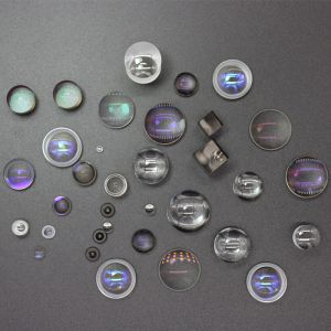 High Precision Balanced Abberration Optical Glass Coated Spherical Glass Half