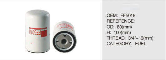 FILTER AUTO ENGINE PARTS FUEL OIL FILTER FF5018 3903640