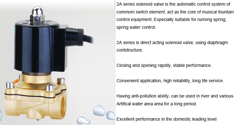 Normally Closed Submerged Solenoid Valve For Water Treatment Diaphragm Structure