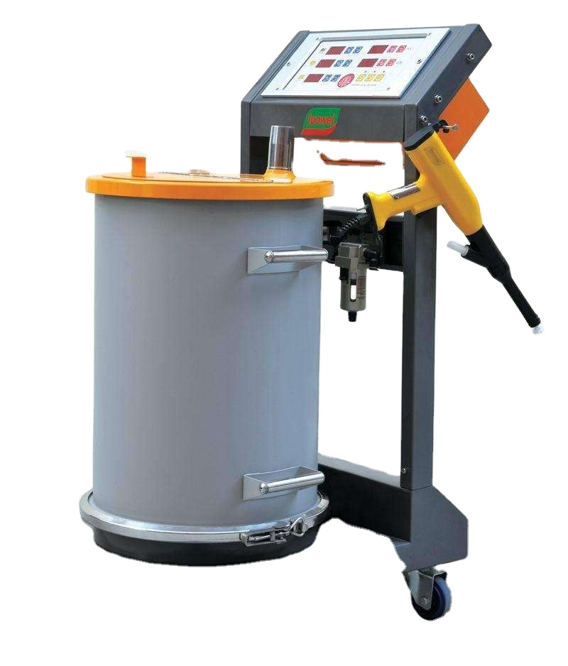 110V/220V Voltage Industrial Powder Coating Booth for Machinery and Spray Powder