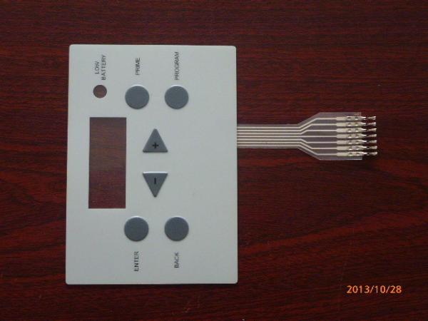 Flexible Graphic Overlay Membrane For Household Appliance , 0.05mm - 1mm