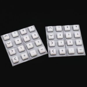 Silkscreen Printing Conductive Custom Silicone Rubber Keypads