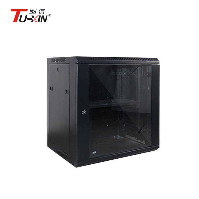 19 Inch Wall Mount Network Cabinet 600mm *600mm * 6U Stable Structure Anti - Vibration