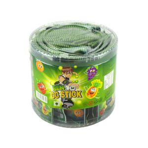 Ben 10 Fruit Flavor CC Stick Candy Multicolored Halal For Convenient Store