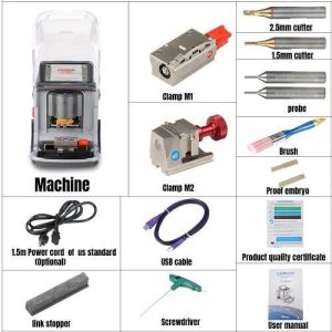 Xhorse Condor MINI Plus Cutting Machine with VVDI MB Tool Key Programmer Get 1