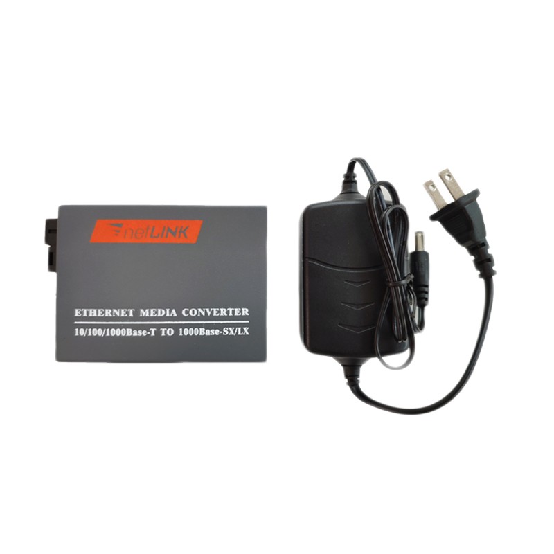 SC RJ45 To Fiber Optic Media Converter 10 /100/1000M Bit /S Single Mode