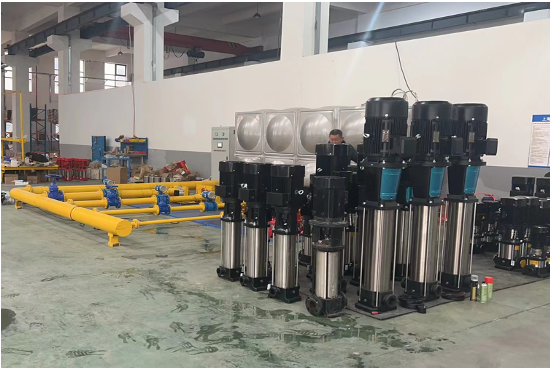 High Temperature 2HP Inline Vertical Pumps Industrial Multi Stage Centrifugal Pump