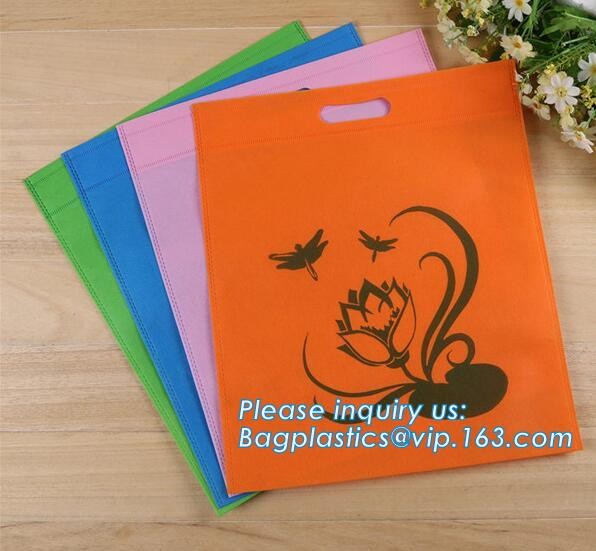 Cheap 100% New Recyclable Whole Bag Heat Sealed Machine Made PP Non Woven Bag with Strip, bagplastics, bagease, pak, pkg