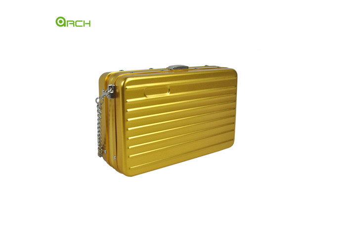 Aluminum Alloy Fashion Makeup Vanity Travel Bag