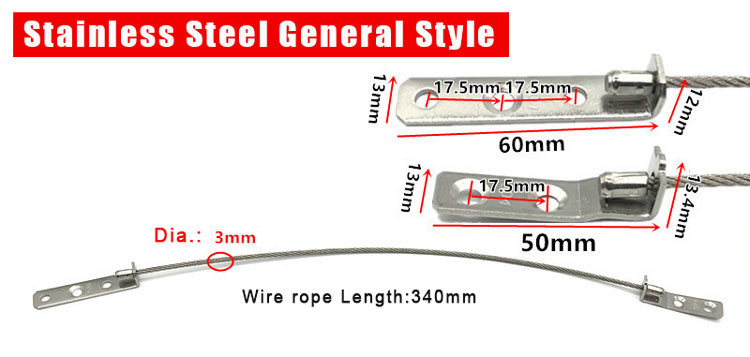 Quick Stop Fall Arrest Lanyards With Anchor Point With Steel Wire Rope