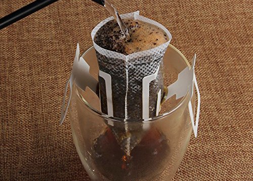 Hanging Ear Sustainable Drink Drip Coffee Filter Bags 7.5*9cm