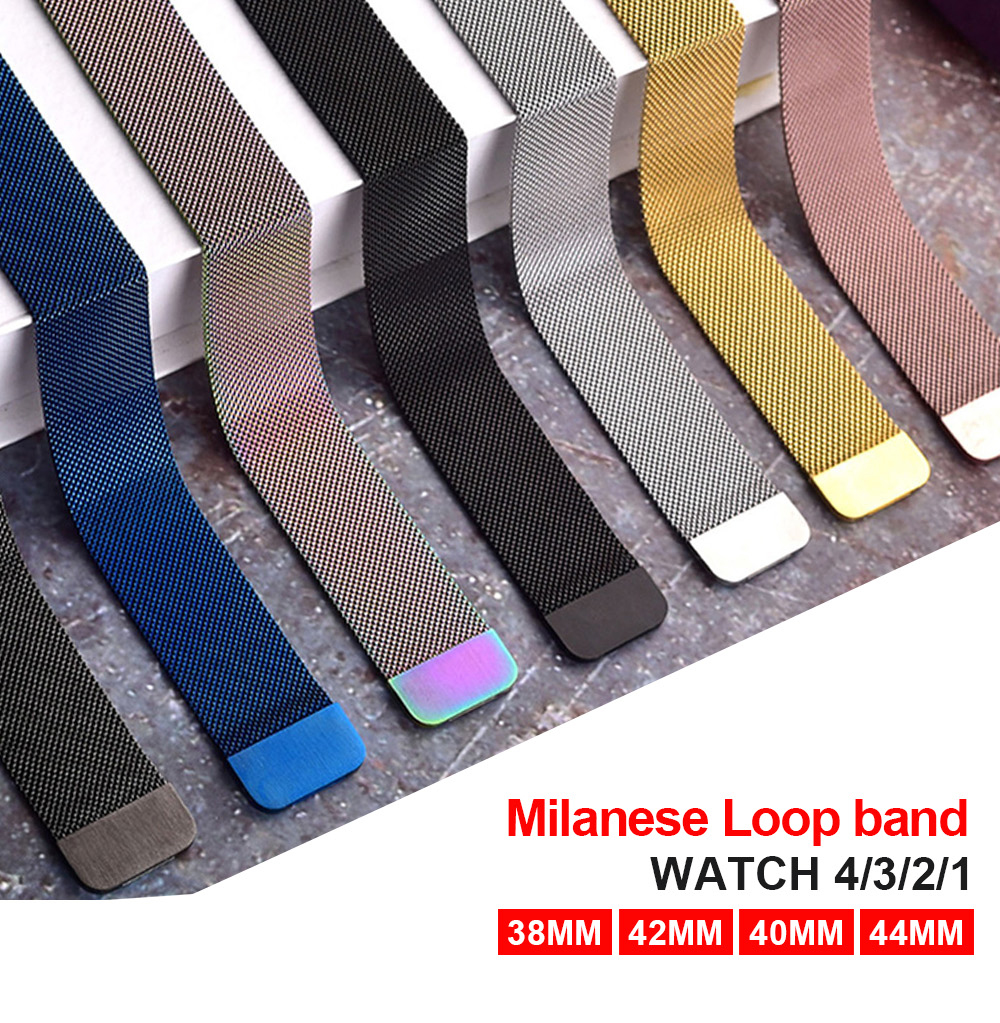 44mm metal bracelet smart Magnetic Closure Clasp 42mm watch charging band