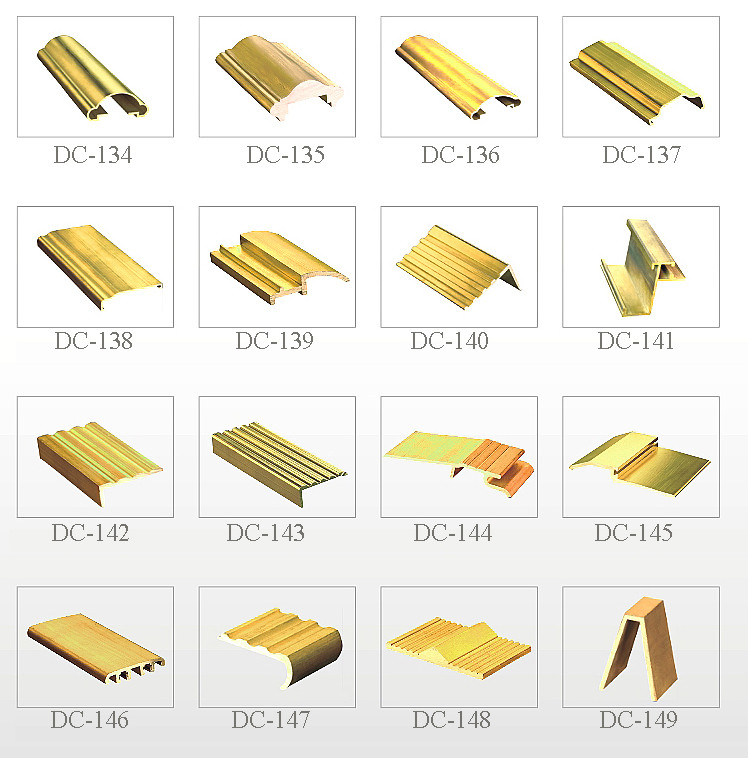 OEM C38500 Brass Extrusions And Profile Sections For Decoration Fitment