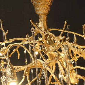 Simplicity Tree Branch Chandelier Lighting Fixture G9 Energy Saving